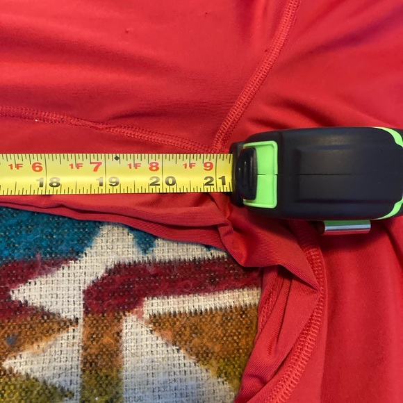 Patagonia Daily Capiline Baselayer Red Long Sleeve Shirt - Picture 9 of 9